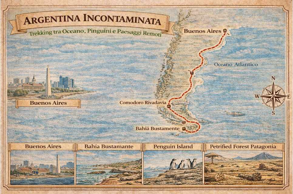 mappa argentina